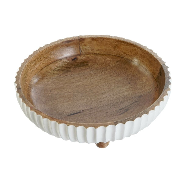 CENTROTAVOLA BIANCO MARRONE SCURO